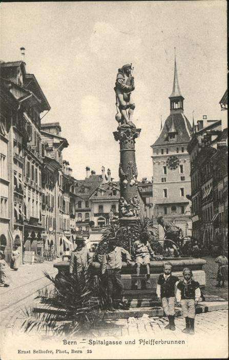Bern BE Spitalgasse Pfeifferbrunnen