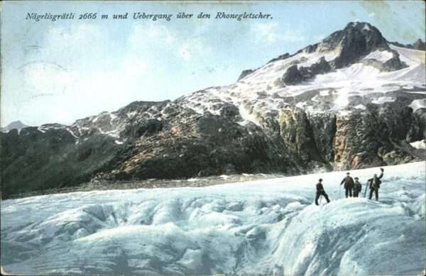 Rhonegletscher Glacier du Rhone Nägelisgrätli