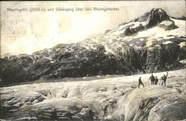 Rhonegletscher Glacier du Rhone Nägelisgrätli