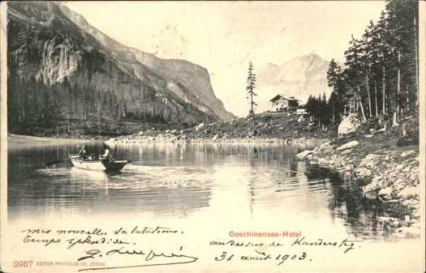 Oeschinensee Hotel Boot