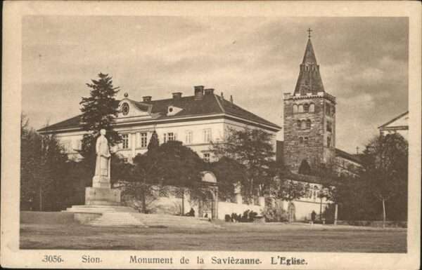 Sion VS Monument Saviezanne Kirche