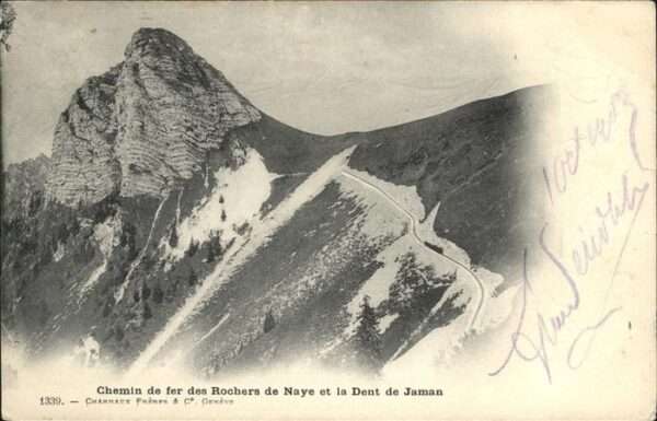 Rochers de Naye Dent Jaman