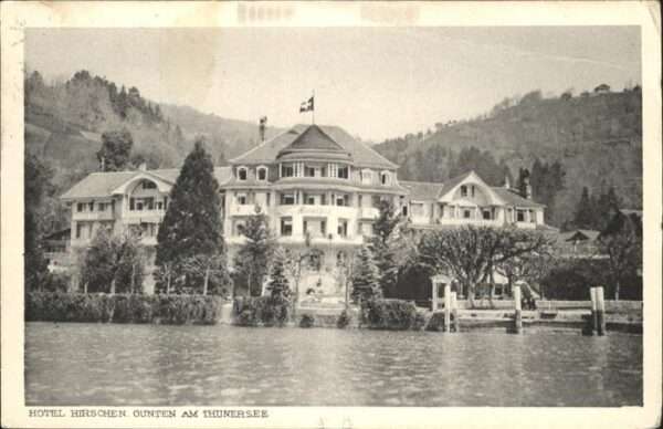 Gunten Hotel Hirschen
