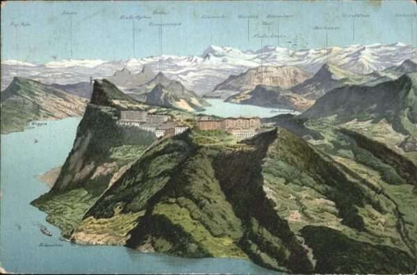 Buergenstock Fliegeraufnahme