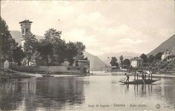 Lago di Lugano TI Lavena Boot