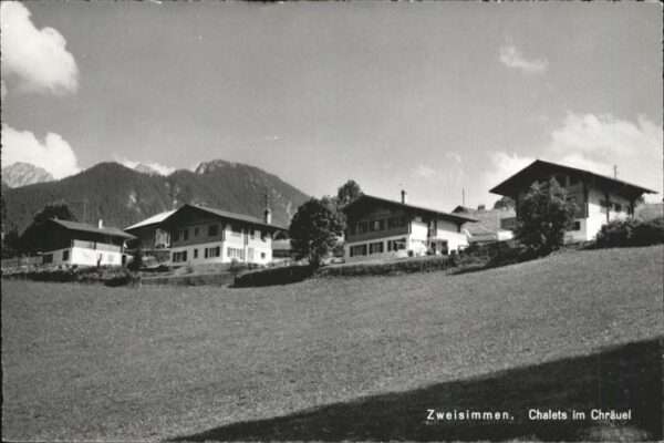 Zweisimmen Chalets Chräul