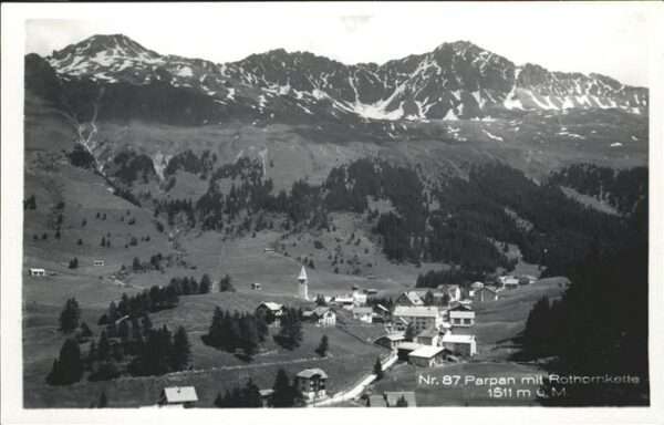 Parpaner Rothorn Rothornkette