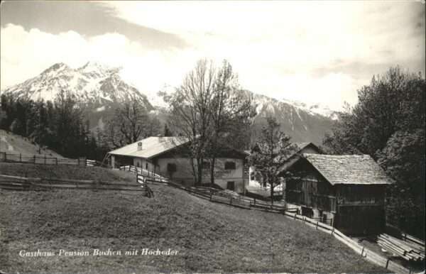 Buchen Thun Gasthaus Pension