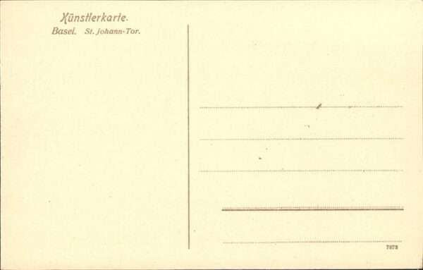 Basel BS St Johann Tor – Bild 2
