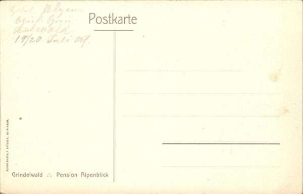 Grindelwald Pension Alpenblick – Bild 2