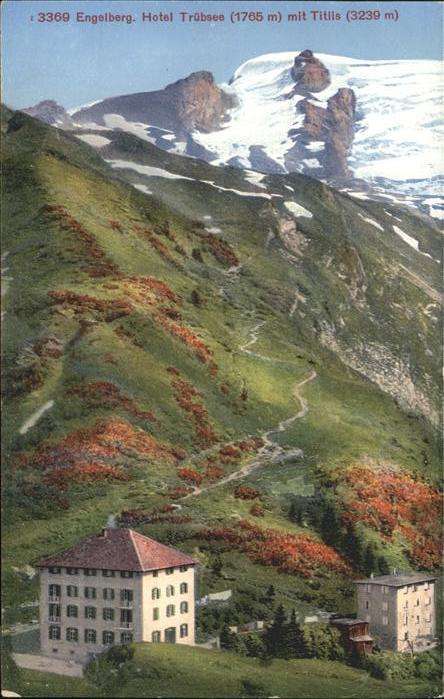 Engelberg OW Hotel Trübsee Titlis