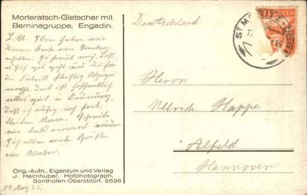 Morteratschgletscher Berninagruppe – Bild 2