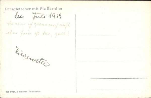 Bernina Persgletscher – Bild 2