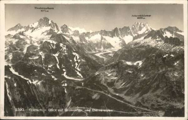 Grimsel Pass Gletsch