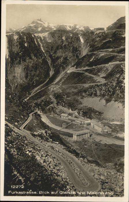 Furka Strasse Gletsch Mainwang