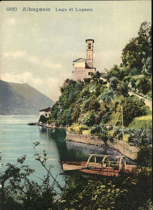 Lago di Lugano TI Albogasio Boot