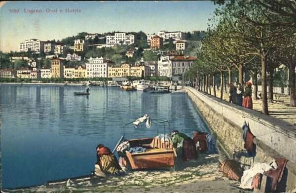 Lugano TI Quai Hotels Boot