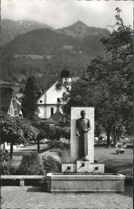 Sachseln OW Bruder Klausen Brunnen