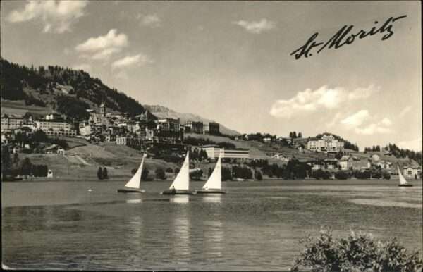 St Moritz GR Segelboot