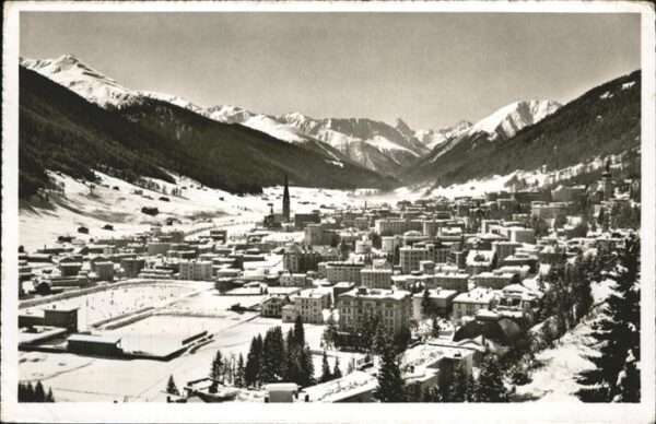 Davos GR Eisbahn Tinzerhorn