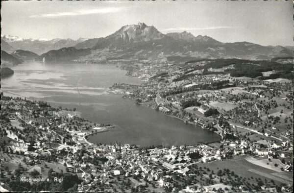 Kuessnacht Fliegeraufnahme Rigi