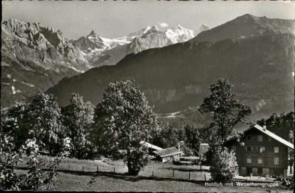 Hasliberg Hohfluh Hotel Alpenruhe Wetterhorngruppe