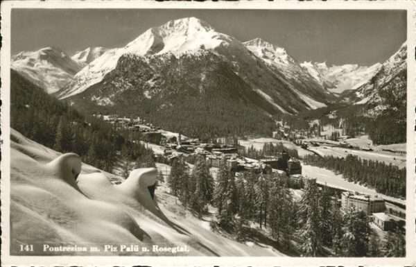 Pontresina Piz Palü Rosegtal
