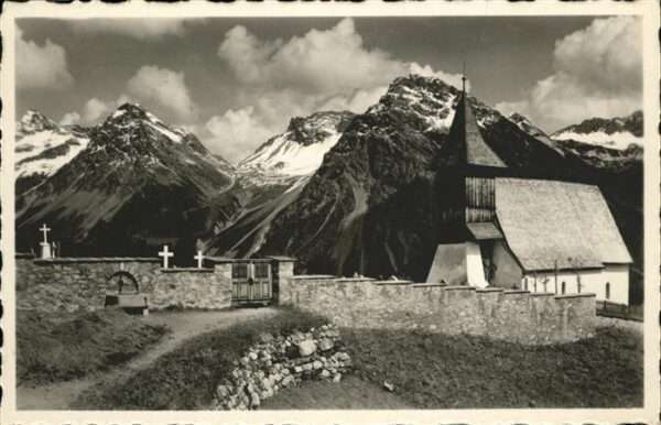 Arosa GR Bergkirchli Furkagruppe
