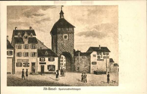 Basel BS Spalenschwibbogen Hund