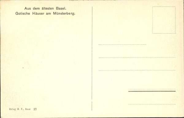 Basel BS Gotische Haus Münsterberg – Bild 2