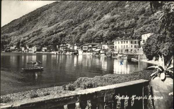 Lago di Lugano TI Melide Boot