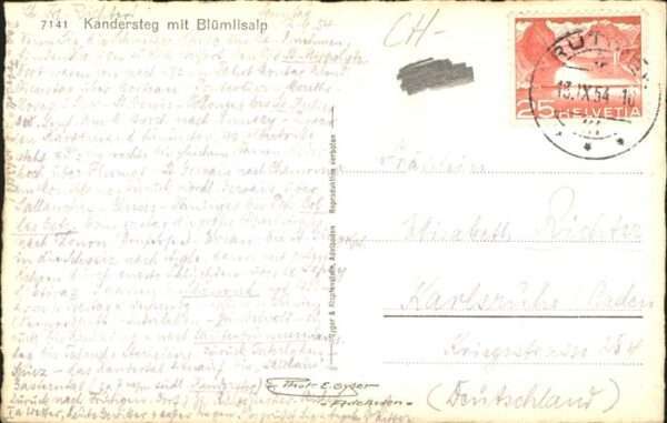 Kandersteg BE Blümlisalp – Bild 2