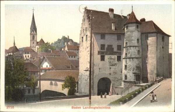 Baden AG Landvogtei Schloss