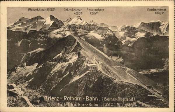 Brienz BE Rothorn Bahn Hotel
