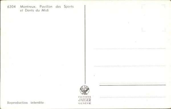 Montreux VD Pavillon des Sports Dents du Mid – Bild 2