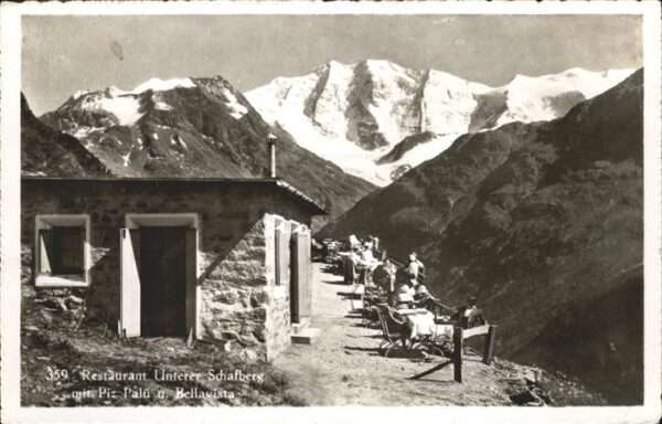 Piz Palue Restaurant Unterer Schafberg