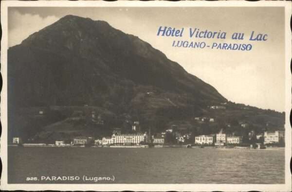 Lugano TI Hotel Victoria au Lac