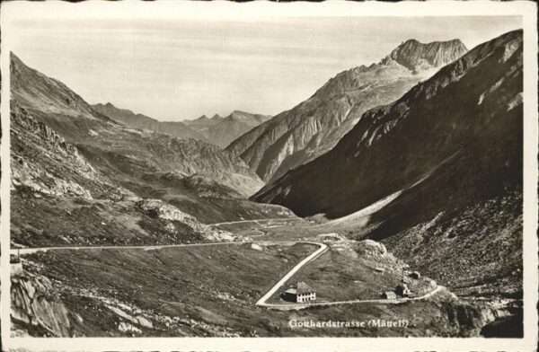 Gotthardpass Gotthardstrasse