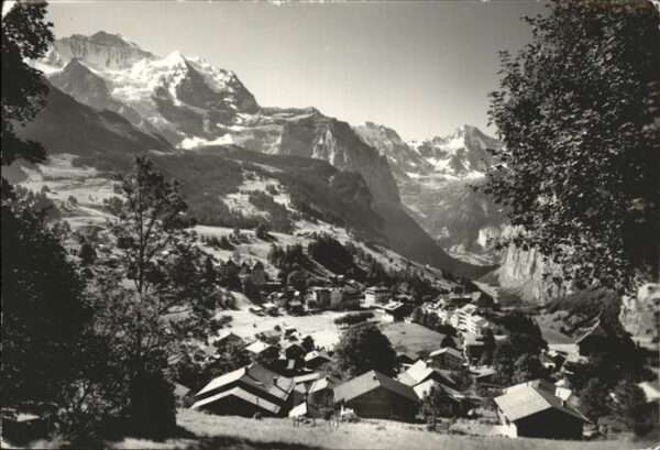 Wengen  BE Jungfrau Breithorn
