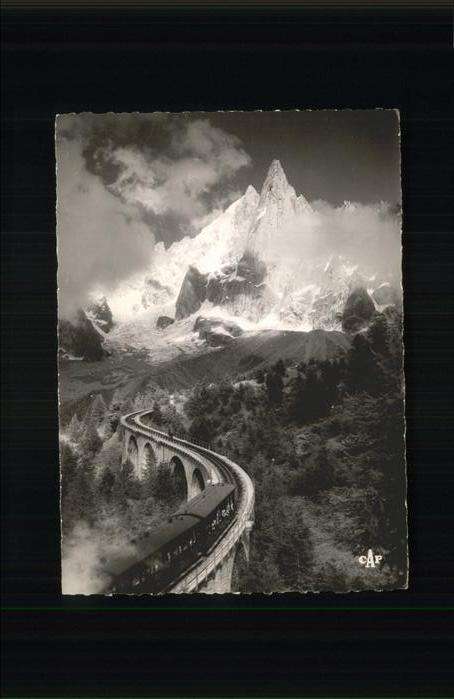 Chamonix Viadukt Zug
