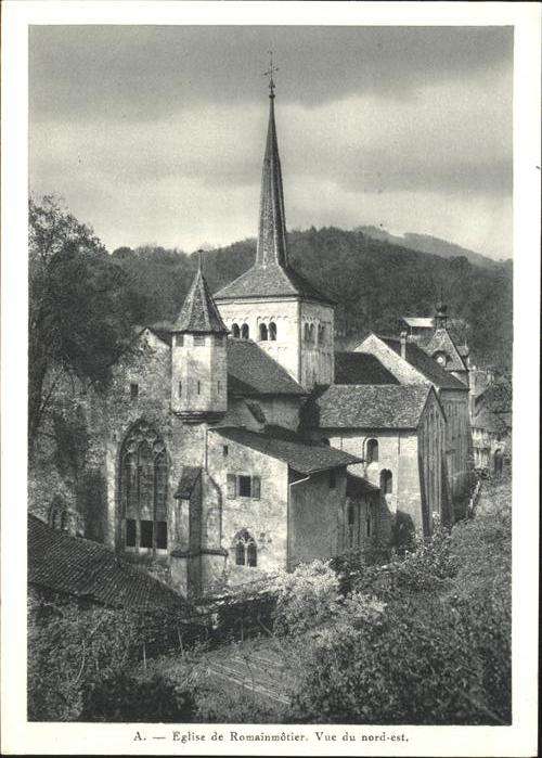 Romainmotier Eglise