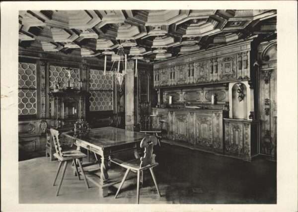 Basel BS Historisches Museum zimmer Getäfel aus
