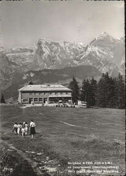 Unterwasser Toggenburg Berghaus Iltios