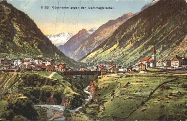 Goeschenen Dammagletscher Brücke