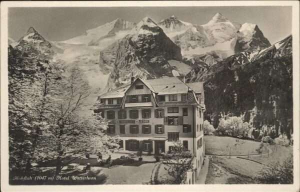 Meiringen BE Hohfluh Hotel Wetterhorn