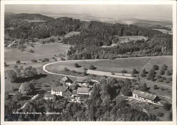 Turbenthal Fliegeraufnahme Kurhaus Gyrenbad