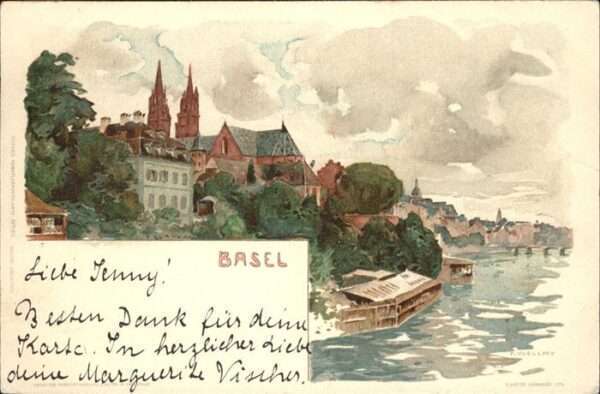 Basel BS Künstler F Voellmy