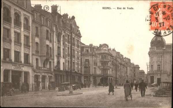 Reims Champagne Ardenne Rue de Vesle