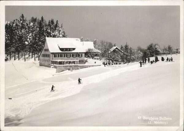 Baldern Zuerich Berghaus Ski Winter