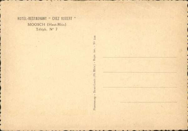 Moosch Haut Rhin Alsace Hotel Restaurant Chez Robert – Bild 2
